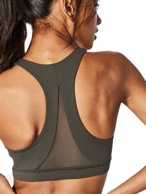 Lululemon Women’s Invigorate Bra in Dark Olive Green Size 6